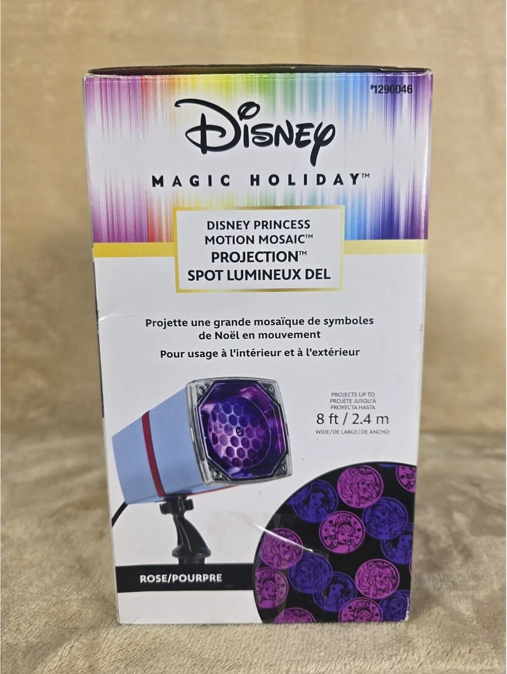 Disney Magic Holiday Princess Motion Mosaic LED Indoor/Outdoor Light